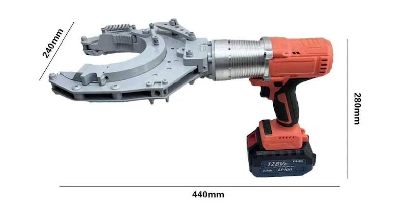Cờ lê ống không dây D115
