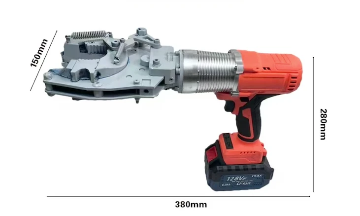Cờ lê ống điện không chổi than D53 (Dòng-hạng nặng)-Mẫu hybrid điện kép-